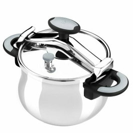 Bra Olla a Presión New Star 6L 22cm Acero Inoxidable Apta para Inducción