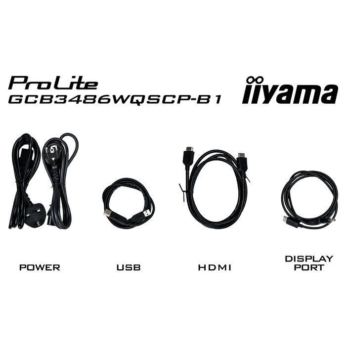 iiyama G-MASTER GCB3486WQSCP-B1 Monitor Curvo 34 Pulgadas UltraWide Quad HD 240 Hz Black