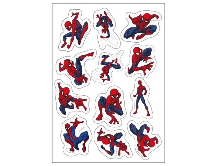 Safta Set de Pegatinas Spider-Man 10,5x14,8cm