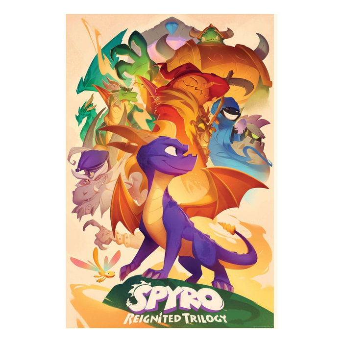 Spyro Reignited Trilogy Puzzle Kids Heroes (160 piezas) Spyro Reignited Trilogy Puzzle Kids Heroes (160 piezas)