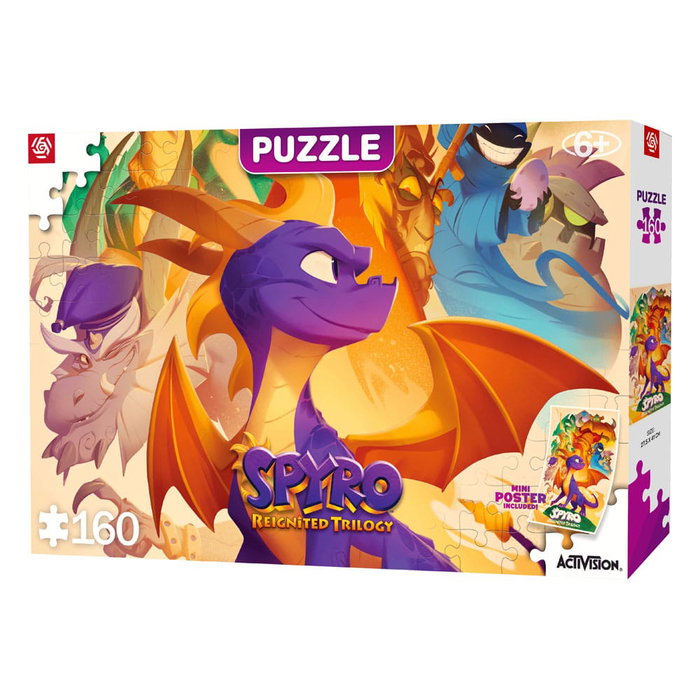 Spyro Reignited Trilogy Puzzle Kids Heroes (160 piezas) Spyro Reignited Trilogy Puzzle Kids Heroes (160 piezas)