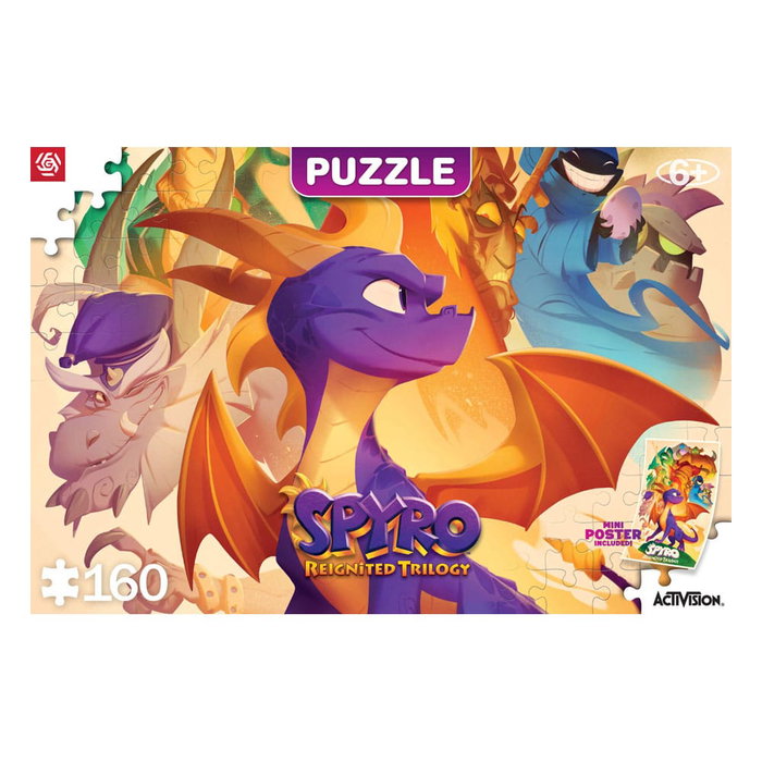 Spyro Reignited Trilogy Puzzle Kids Heroes (160 piezas) Spyro Reignited Trilogy Puzzle Kids Heroes (160 piezas)