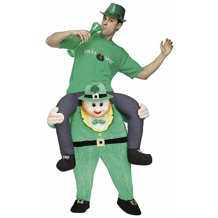 Creaciones Llopis Disfraz de San Patricio con jinete a hombros talla L Creaciones Llopis Disfraz de San Patricio con jinete a hombros talla L