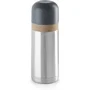BRA Termo Enjoy Signature A196125 para Líquidos, Acero Inoxidable 18/10, 800 ml, Mantiene Temperatura 12h Caliente / 24h Frío, Base y Cinturón de Silicona Antideslizante