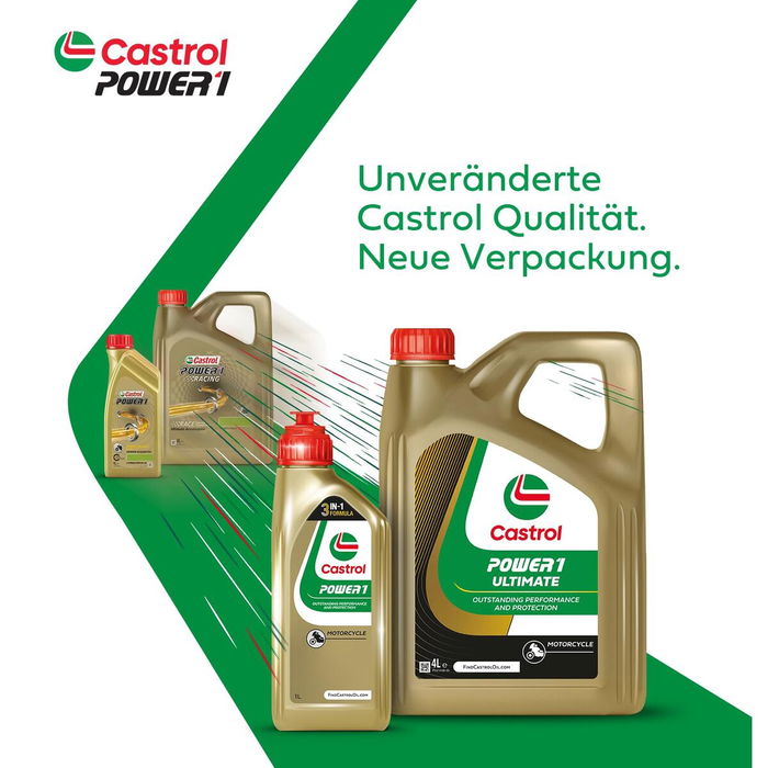 Aceite de Motor para Moto Castrol Power1 4T 15W50