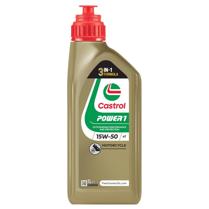 Aceite de Motor para Moto Castrol Power1 4T 15W50