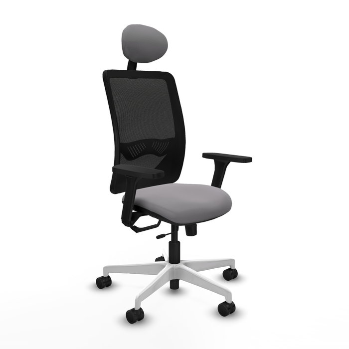 PIQUERAS Y CRESPO Silla de oficina Zulema con mecanismo Sincro/Traslack Gris y Negro PIQUERAS Y CRESPO Silla de oficina Zulema con mecanismo Sincro/Traslack Gris y Negro