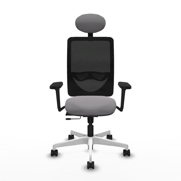 PIQUERAS Y CRESPO Silla de oficina Zulema con mecanismo Sincro/Traslack Gris y Negro PIQUERAS Y CRESPO Silla de oficina Zulema con mecanismo Sincro/Traslack Gris y Negro