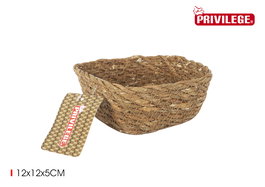 Privilege Cesta Mimbre Cuadrada 12 cm x 12 cm x 5 cm (36 Unidades)