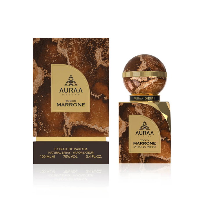 Auraa Desire Tocco Marrone Extracto de perfume para hombres 100 ml