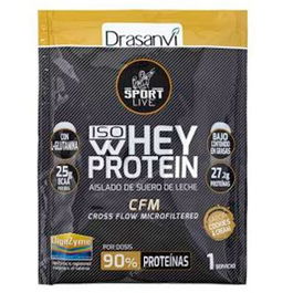 DRASANVI SPORT LIVE Whey Protein Aislado Cookies and Cream 30g