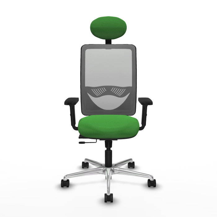 PIQUERAS Y CRESPO Silla de oficina Zulema Verde y Gris PIQUERAS Y CRESPO Silla de oficina Zulema Verde y Gris