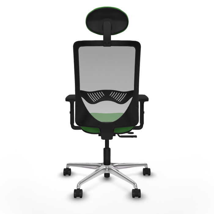 PIQUERAS Y CRESPO Silla de oficina Zulema Verde y Gris PIQUERAS Y CRESPO Silla de oficina Zulema Verde y Gris
