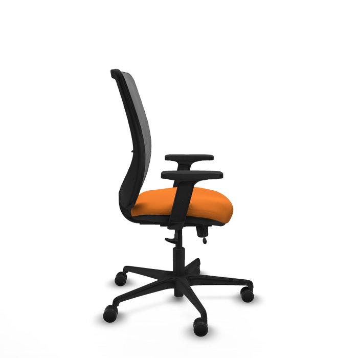 PIQUERAS Y CRESPO Silla de oficina Zulema Naranja y Gris PIQUERAS Y CRESPO Silla de oficina Zulema Naranja y Gris