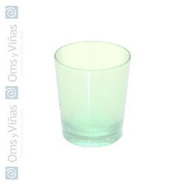 OMS Vaso Transparente de Vidrio