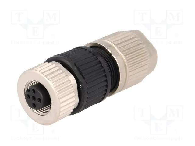 HARTING Conector M12 HARAX hembra de 4 pines recto