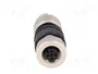 HARTING Conector M12 HARAX hembra de 4 pines recto