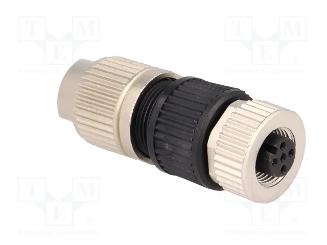 HARTING Conector M12 HARAX hembra de 4 pines recto
