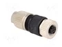 HARTING Conector M12 HARAX hembra de 4 pines recto