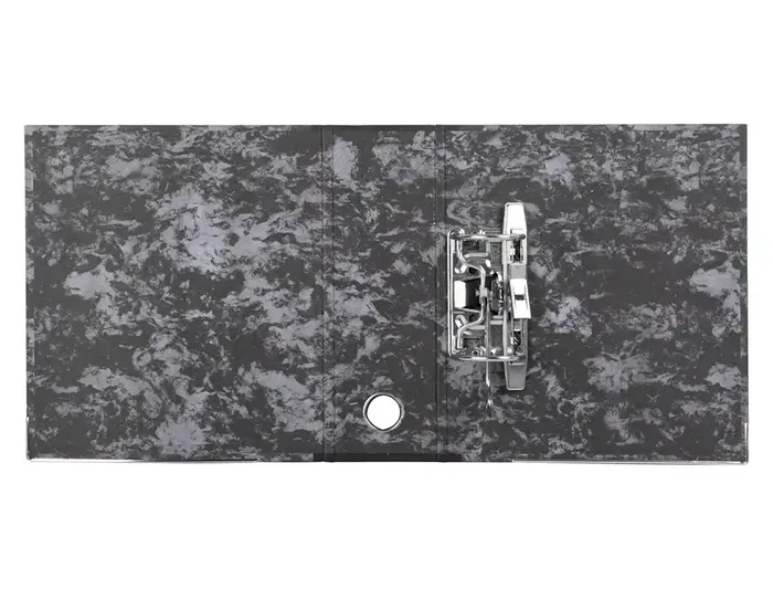 Liderpapel Archivador de Palanca Classic Blue Lomo 80mm Negro Compresor Metálico