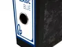 Liderpapel Archivador de Palanca Classic Blue Lomo 80mm Negro Compresor Metálico