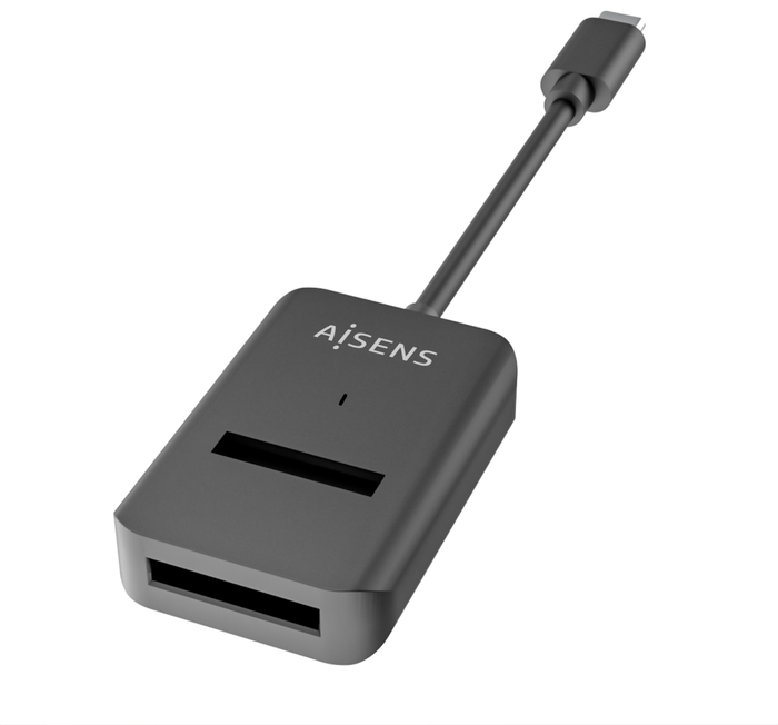 Aisens Dock USB-C para SSD M.2 SATA/NVMe ASUC-M2D011-BK Negro