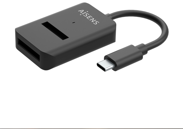 Aisens Dock USB-C para SSD M.2 SATA/NVMe ASUC-M2D011-BK Negro