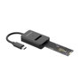 Aisens Dock USB-C para SSD M.2 SATA/NVMe ASUC-M2D011-BK Negro