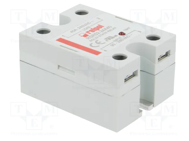 RELPOL RSR52 Relé de semiconductor monofásico 40A 48-280V AC