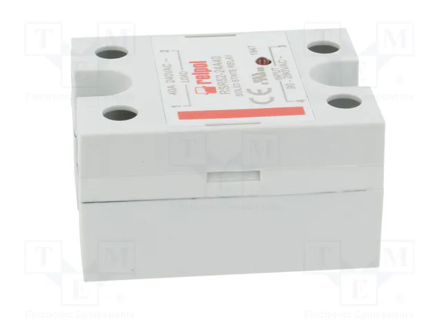 RELPOL RSR52 Relé de semiconductor monofásico 40A 48-280V AC
