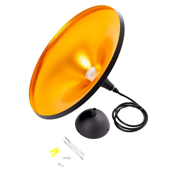 Lámpara Colgante Juliette Estilo Nórdico Vintage Sesentero Aluminio SKD-P018-B