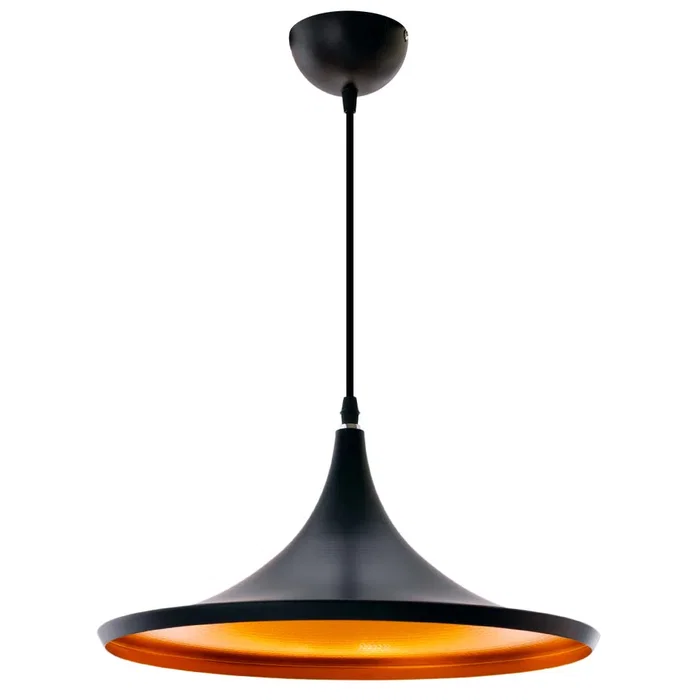 Lámpara Colgante Juliette Estilo Nórdico Vintage Sesentero Aluminio SKD-P018-B