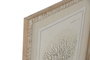 DKD Home Decor Cuadro Cristal Abeto 35x2,5x45 Coral Surtido de 6 unidades