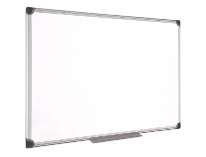 Bi-office Pizarra Blanca Magnética Maya W Cerámica Vitrificada Marco Aluminio 90 x 60 cm con Bandeja Bi-office Pizarra Blanca Magnética Maya W Cerámica Vitrificada Marco Aluminio 90 x 60 cm con Bandeja