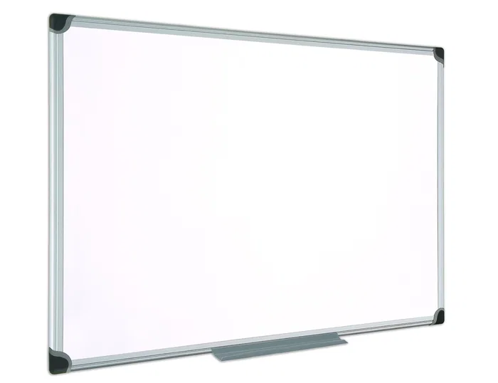 Bi-office Pizarra blanca magnética Maya de cerámica vitrificada 90 x 60 cm