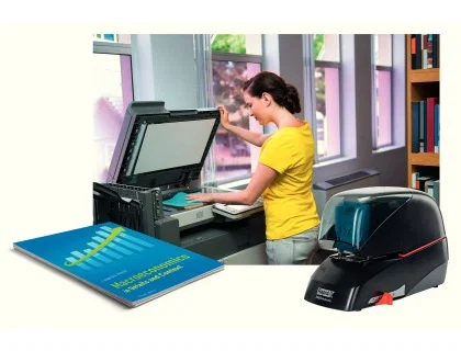 Rapid grapadora eléctrica supreme 5080e negro