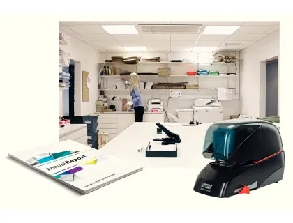 Rapid grapadora eléctrica supreme 5080e negro