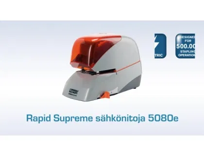 Rapid grapadora eléctrica supreme 5080e negro