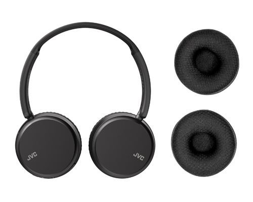 JVC Auriculares Bluetooth Diadema Deportivos Negro - Diadema Sport