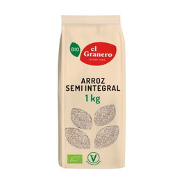 El Granero Integral Arroz Semi Integral Bio 1 kg Pack 10 Unidades
