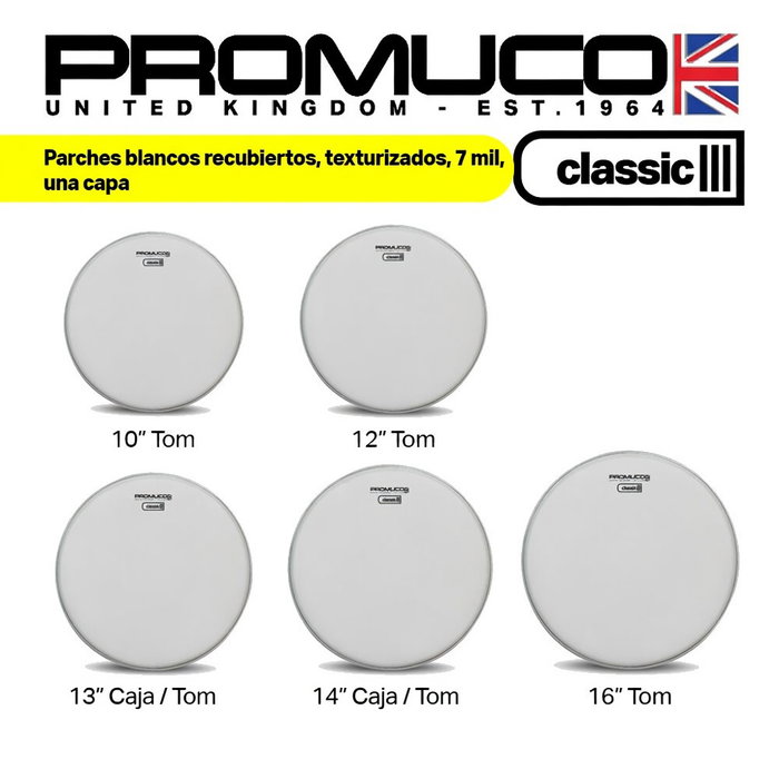 Promuco Parche CLASSIC 12 coated Promuco Parche CLASSIC 12 coated