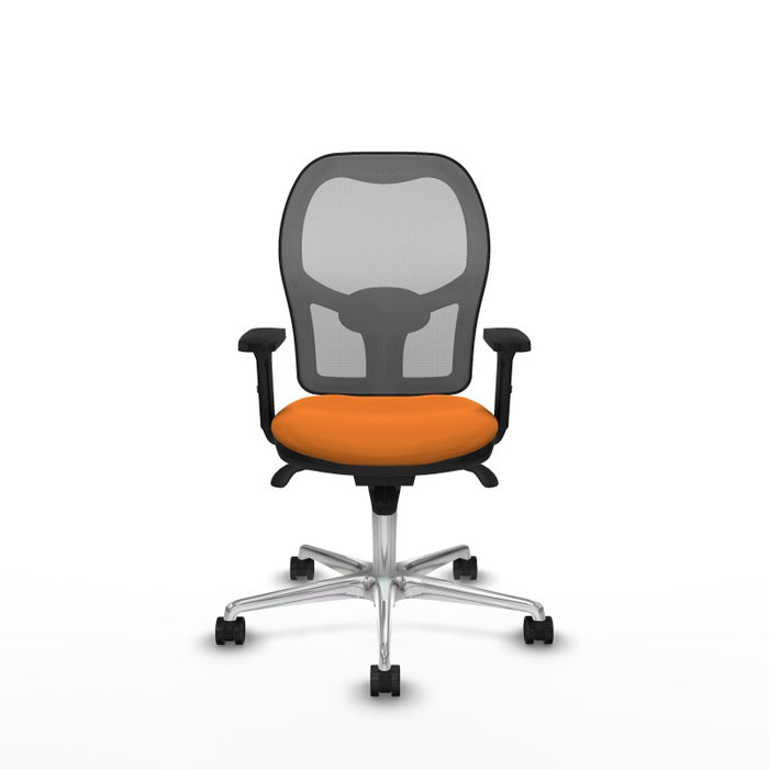 PIQUERAS Y CRESPO Silla de oficina Jorquera Naranja y Gris PIQUERAS Y CRESPO Silla de oficina Jorquera Naranja y Gris