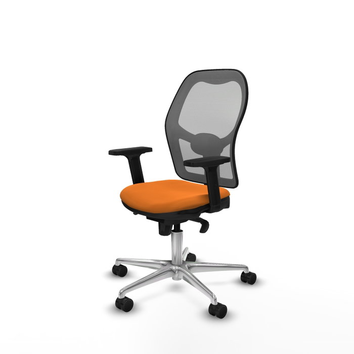 PIQUERAS Y CRESPO Silla de oficina Jorquera Naranja y Gris PIQUERAS Y CRESPO Silla de oficina Jorquera Naranja y Gris