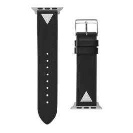 GUESS CS2006S4 Correa de Cuero Negra 20mm