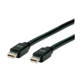 ROLINE Cable Mini DisplayPort a Mini DisplayPort, 2m, Negro