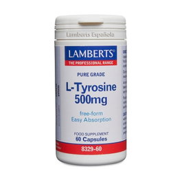 Lamberts L-Tirosina 500 mg 60 cápsulas
