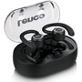 Lenco EPB-460BK Auriculares Bluetooth True Wireless TWS con Micrófono Negro - IPX5 Deportes Batería 60h