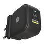 ICY BOX Cargador IB-PS106-PD 38W con puerto USB-C y USB-A, Negro