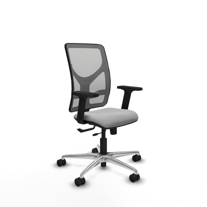 PIQUERAS Y CRESPO Silla de oficina Motilla Gris con mecanismo Sincro/Traslack PIQUERAS Y CRESPO Silla de oficina Motilla Gris con mecanismo Sincro/Traslack