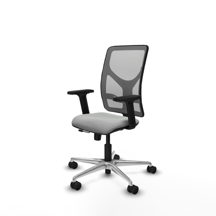 PIQUERAS Y CRESPO Silla de oficina Motilla Gris con mecanismo Sincro/Traslack PIQUERAS Y CRESPO Silla de oficina Motilla Gris con mecanismo Sincro/Traslack